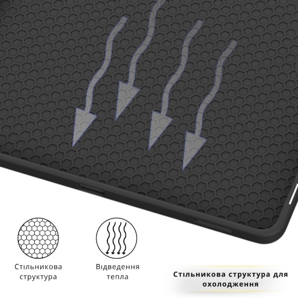 Фото - Чохол для планшету BeCover Flexible TPU Mate з кріпленням for Samsung Galaxy Tab S10 FE Plus (SM-X620/SM-X626) 13.1"" Black (715595)